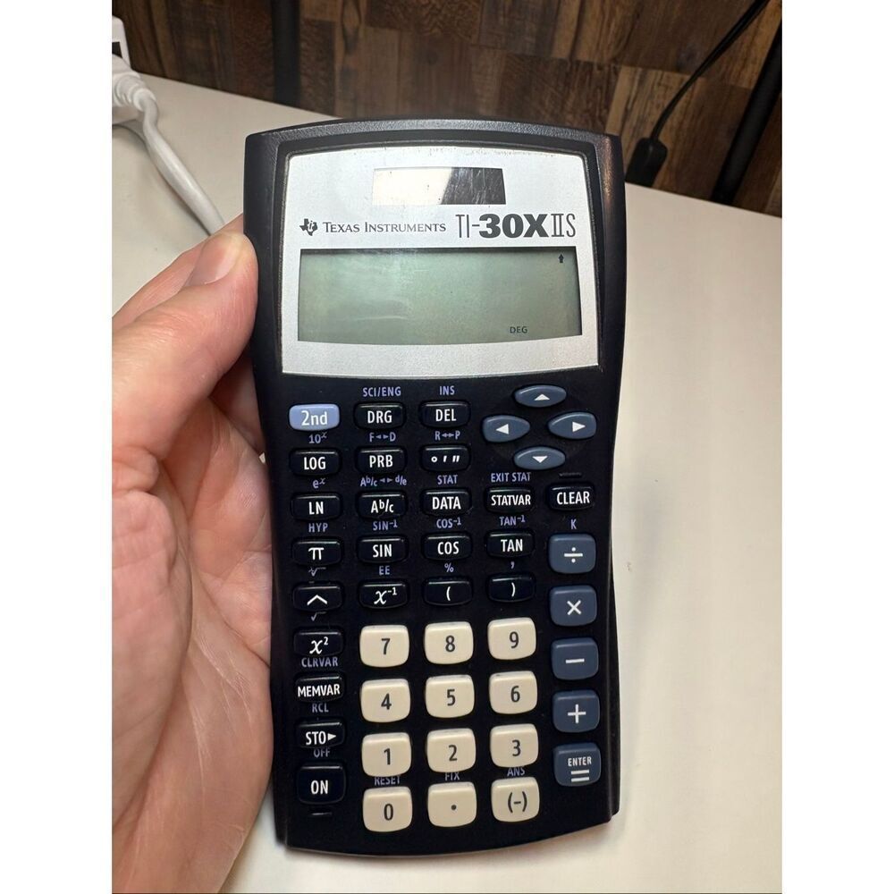 Texas Instruments TI-30X IIS Scientific Calculator School Math Calculator